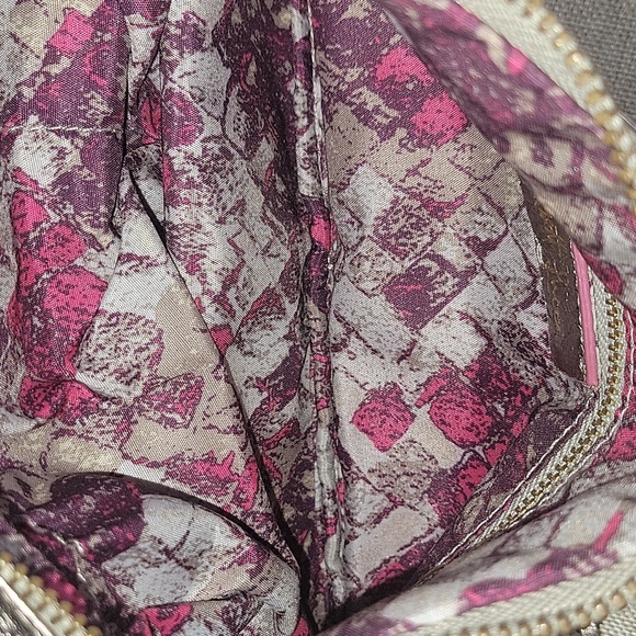 Elliott Lucca 3 way Demi Metallic Woven Leather Crossbody Shoulder Bag - Picture 12 of 15